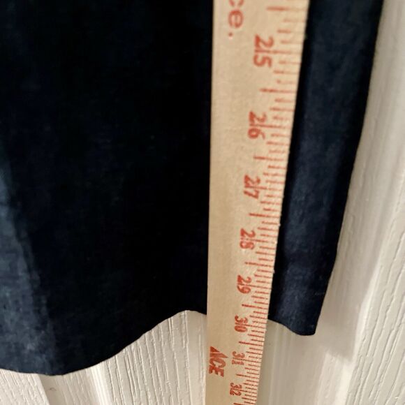 Louis Raphael Tailored Men's Linen Blend Dress Pants 36x30 Navy Blue Preppy - Picture 10 of 10